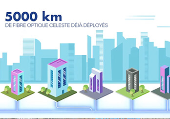 5000 km fibre CELESTE