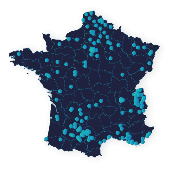 La fibre partout en France