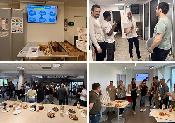 Activité QVCT Petit Déjeuner à CELESTE Nantes