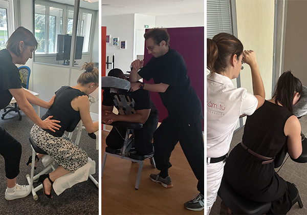 Activité QVCT Massage à CELESTE Valbonne